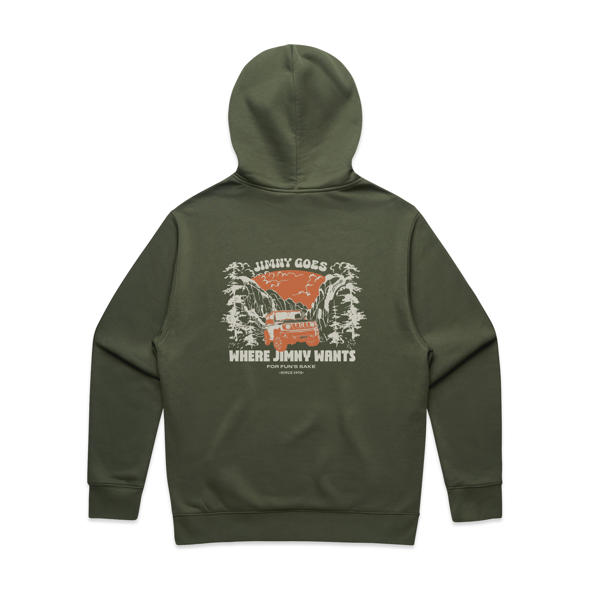 Jimny Goes Where Jimny Wants Hoodie